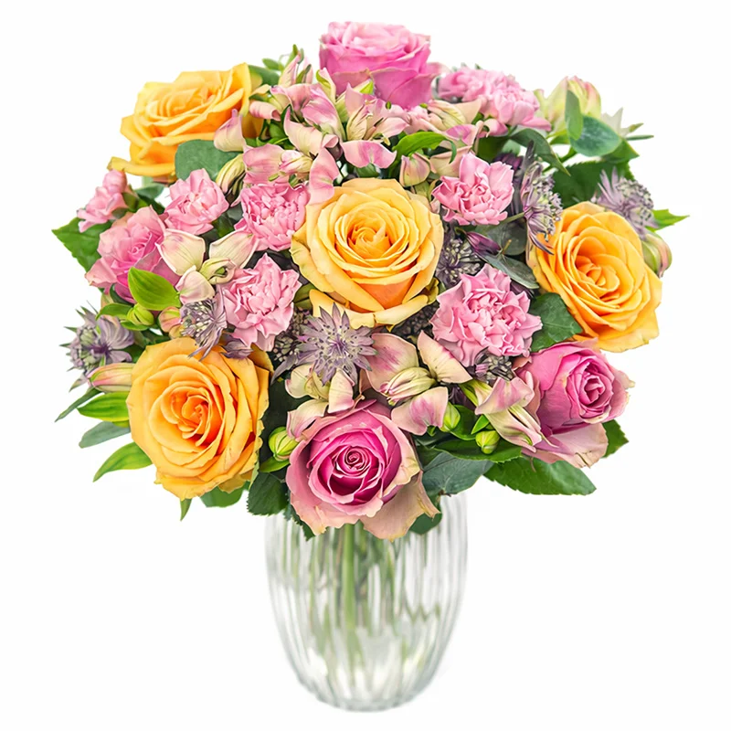 Flower bouquet for newborn baby