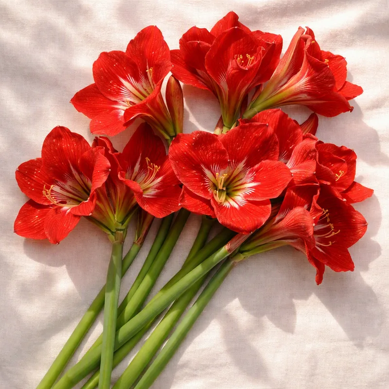 Amaryllis – Red – bilde 4
