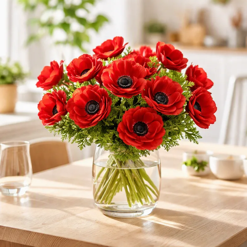 Anemone – Red – bilde 2