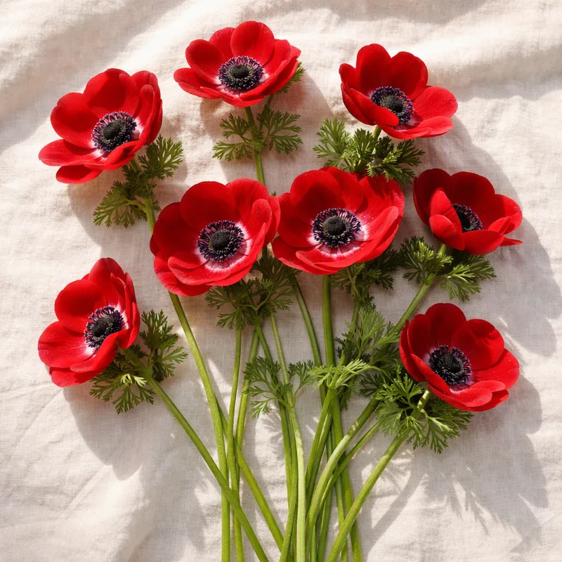 Anemone – Red – bilde 4