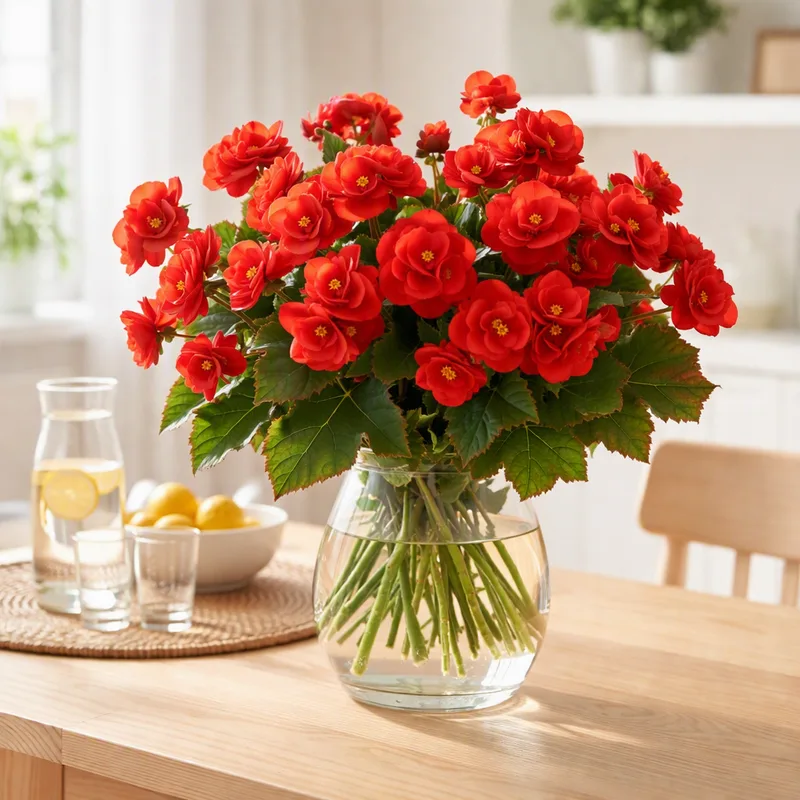 Begonia – Red – bilde 2