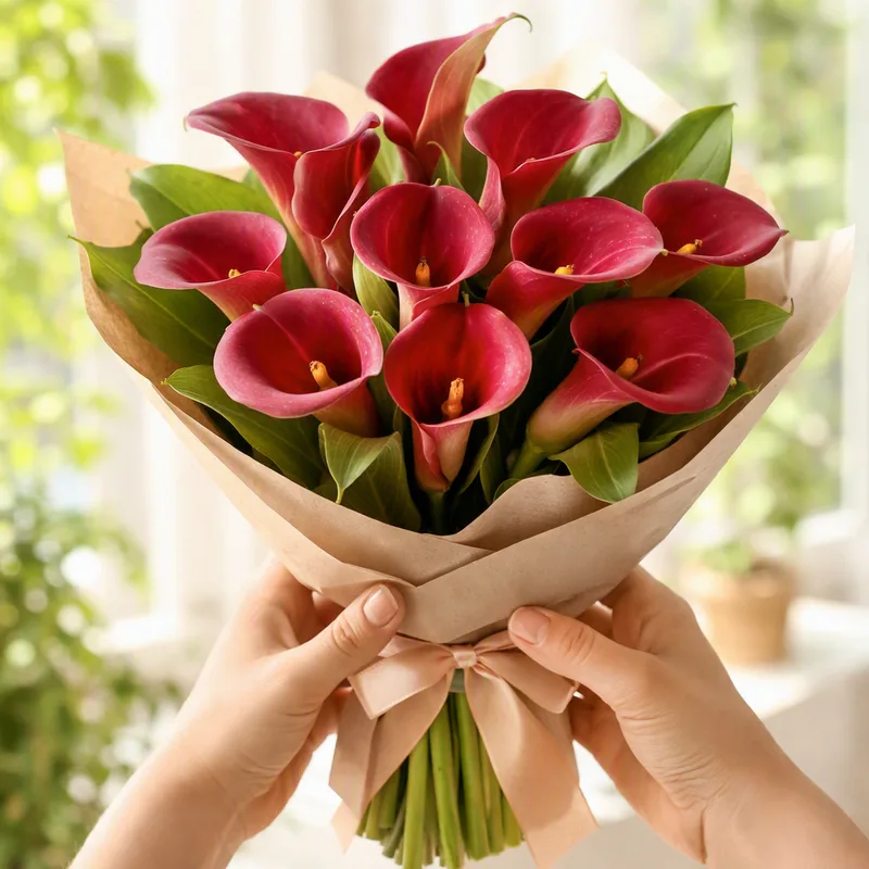 Calla Lily – Red – bilde 3