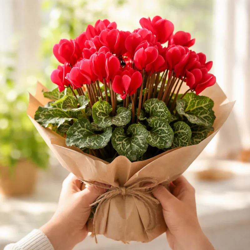 Cyclamen – Red – bilde 3