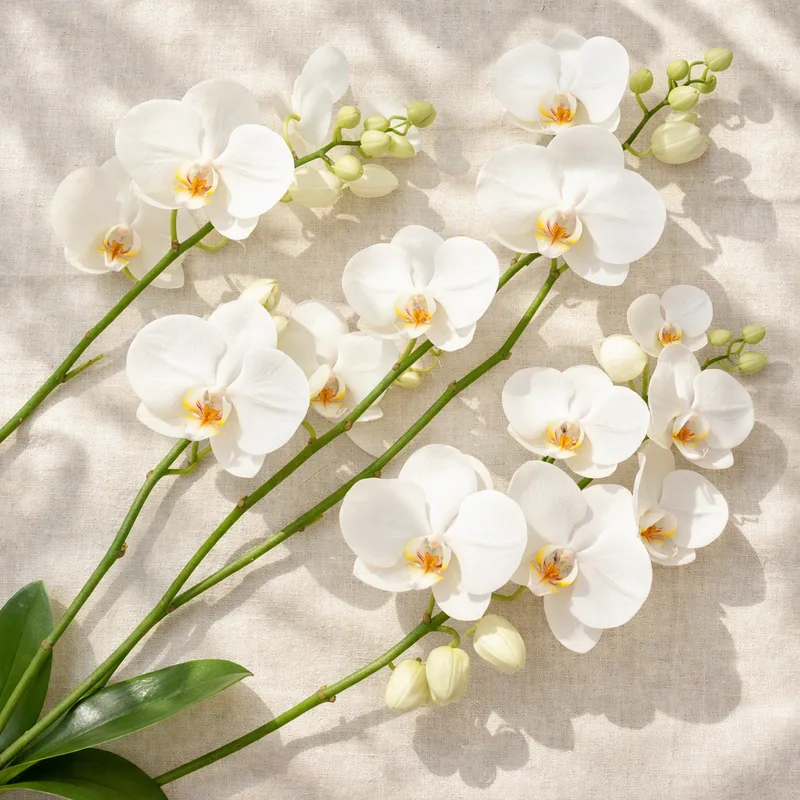 Orchid (Phalaenopsis) – White – bilde 4