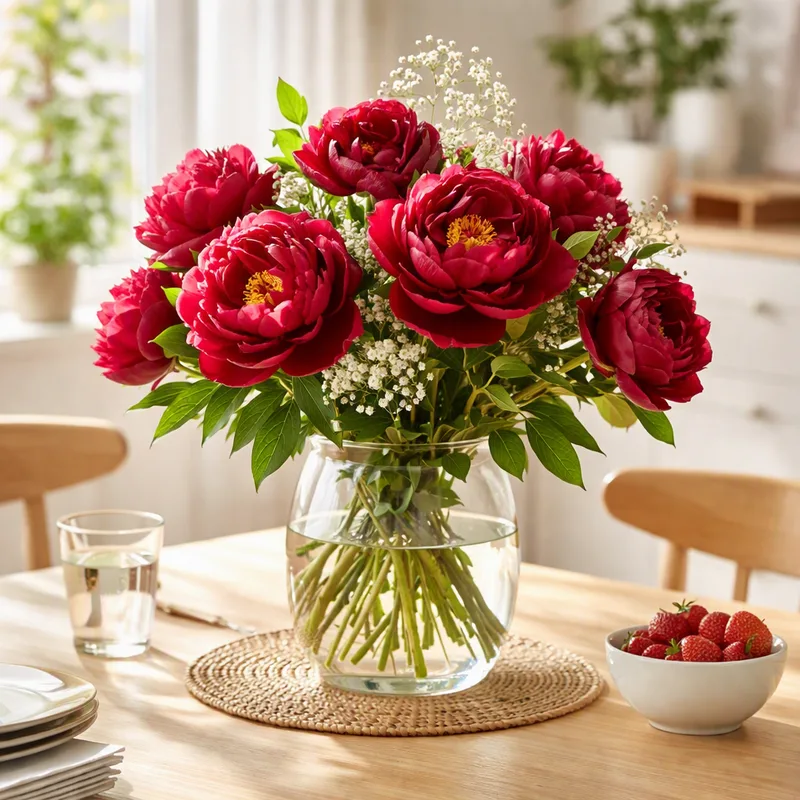 Peony – Red – bilde 2