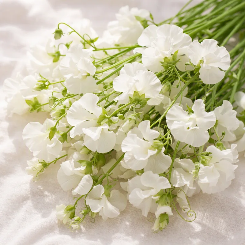 Sweet pea – White – bilde 2