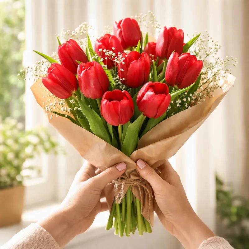 Tulip – Red – bilde 3