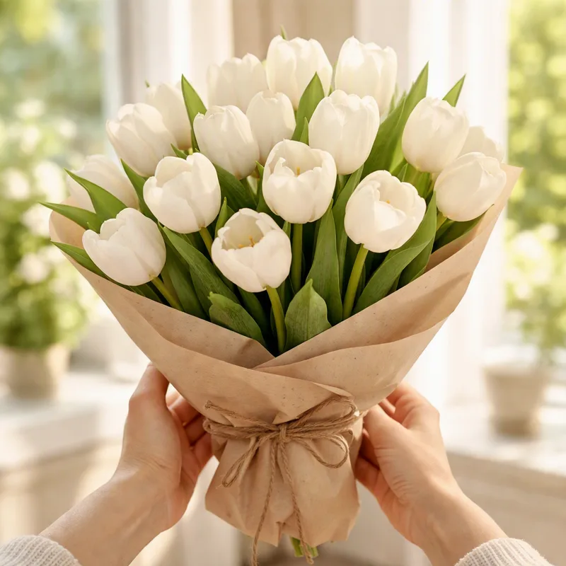 Tulip – White – bilde 3
